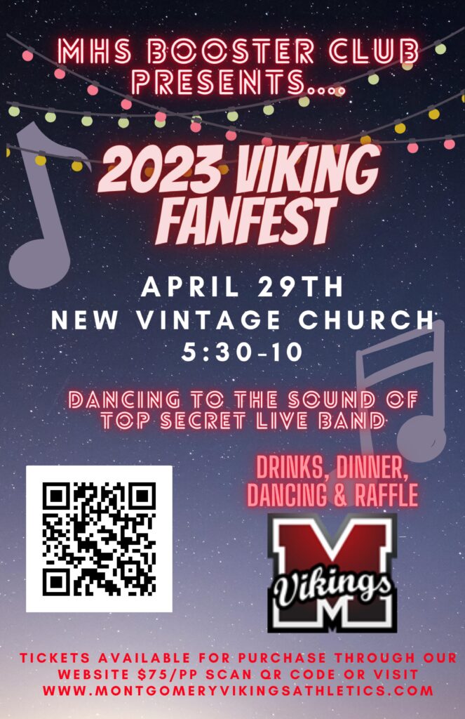2023 Viking Fan Fest Flyer