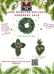 MHS Boosters Holiday Greenery Sale